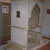 Installation  "I don't wont to talk to you" , wood confessional and photographs size cm. 220 x 200 x 120. ALLA CORTE DELL�ARTE 2002 ANDORNO MICCA BIELLA