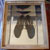 "IPSO FACTO" Ready Made Wood Box, shoes, mirror, size 50 x 50 x 25 cm. 2009