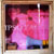 "UNTITLED"  Ready Made Wood Box, megaphone, red books and  Mao&acute;s ink print on canvas, mirror, size 50 x 50 x 25 cm. 2009